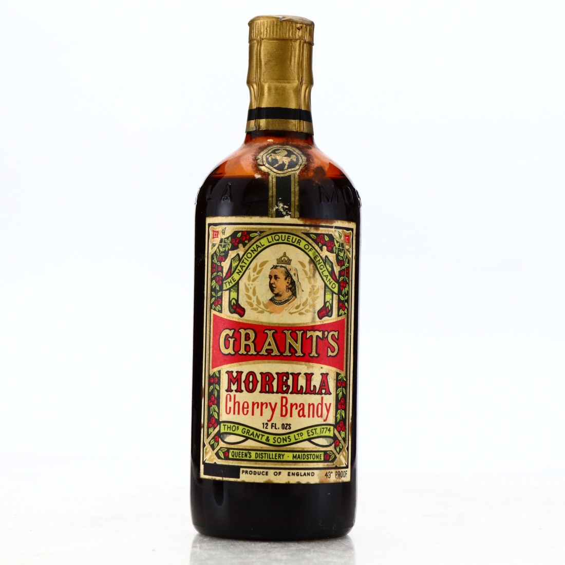 Grant's Morella Cherry Brandy12 Fl.Ozs circa 1950s