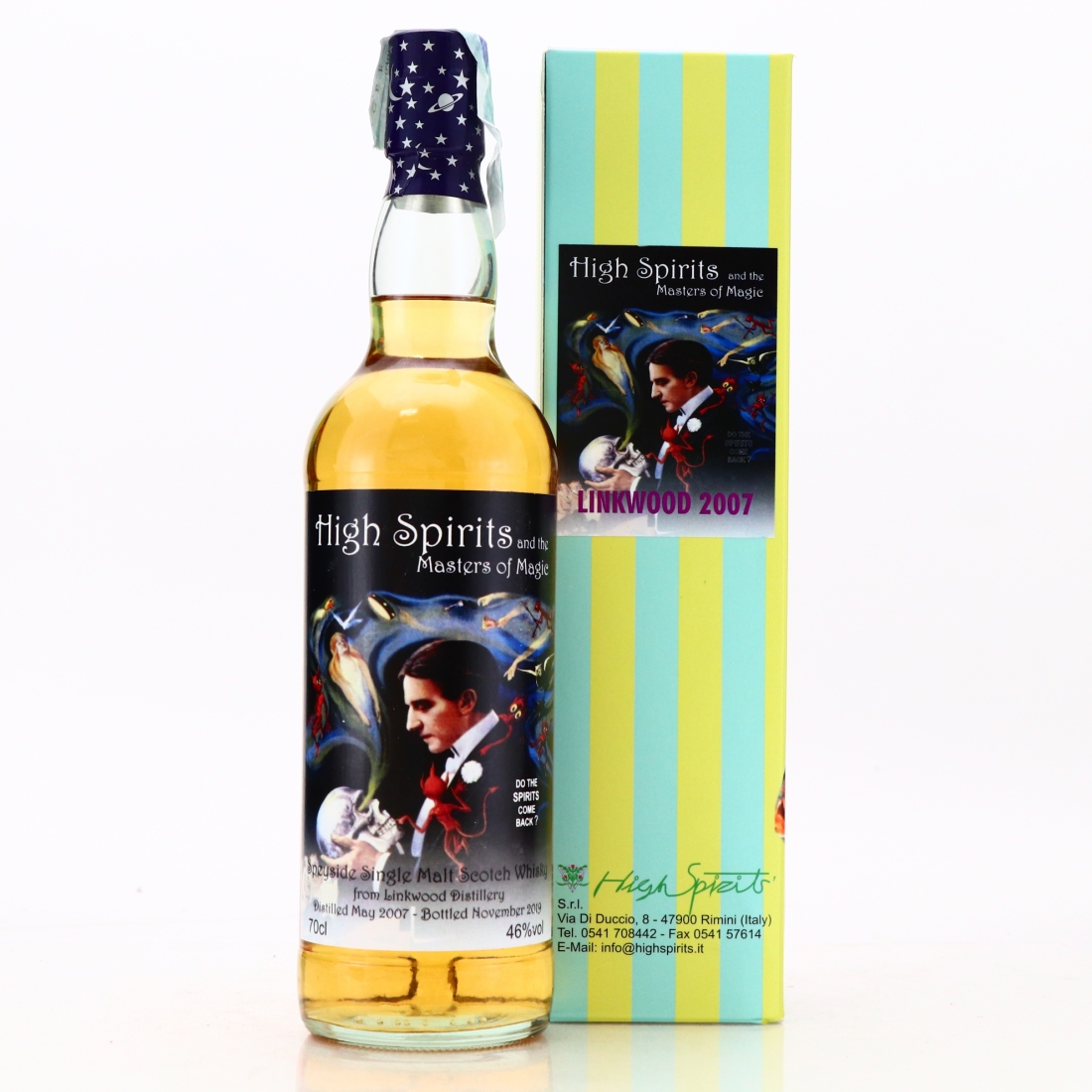 Linkwood 2007 High Spirits 12 Year Old