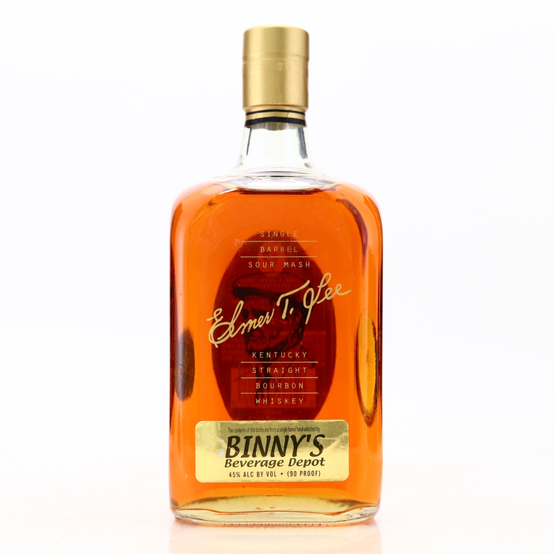 Elmer T Lee Single Barrel Kentucky Bourbon / Binny's