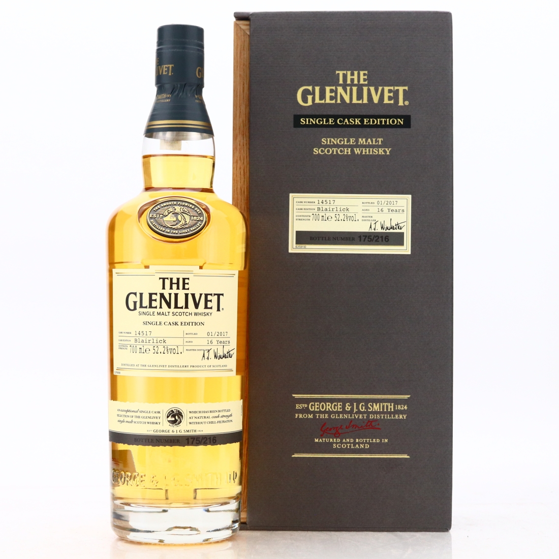 Glenlivet 16 Year Old Single Cask #14517 / Blairlick