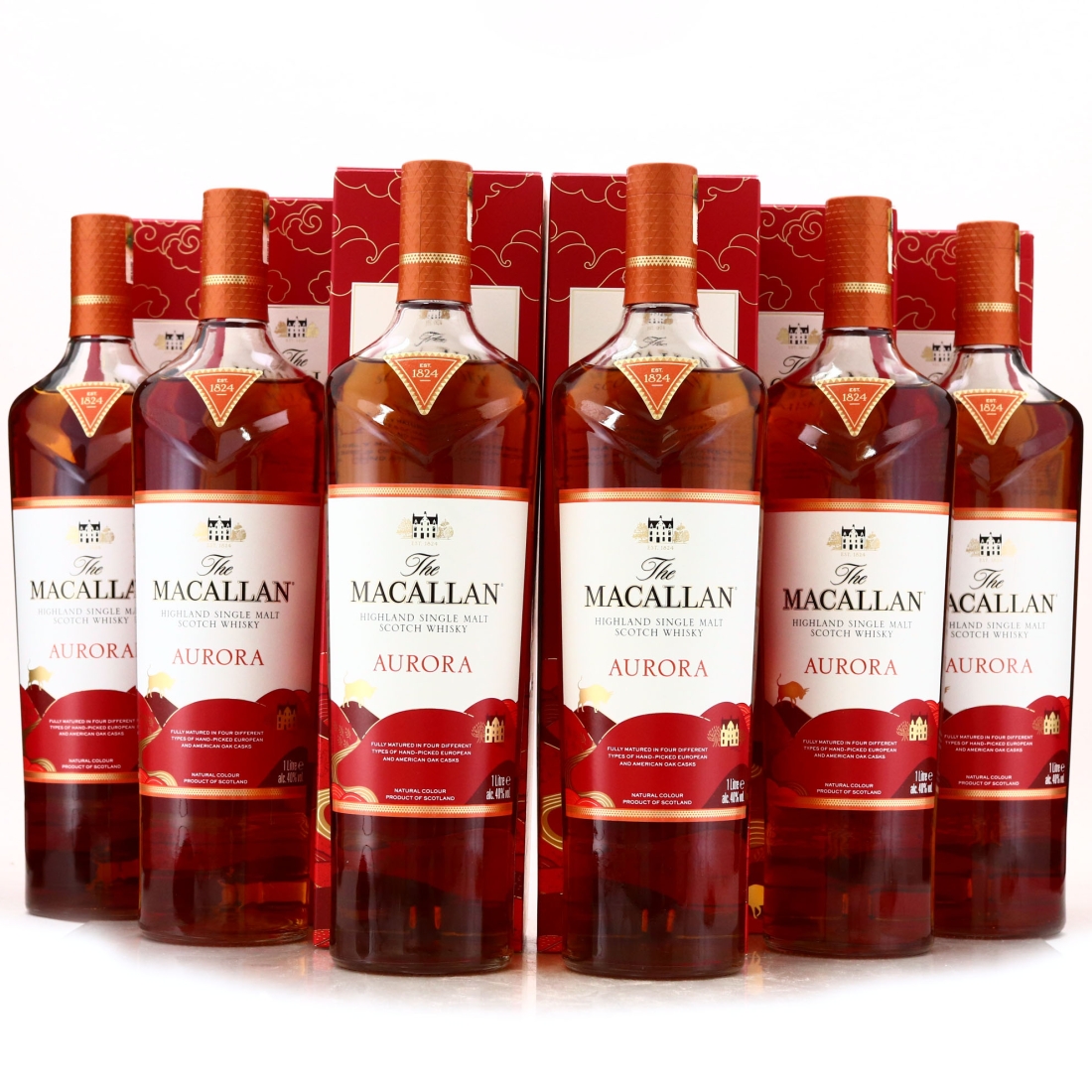 Macallan Aurora Year of the Ox / 6 x 1 Litre
