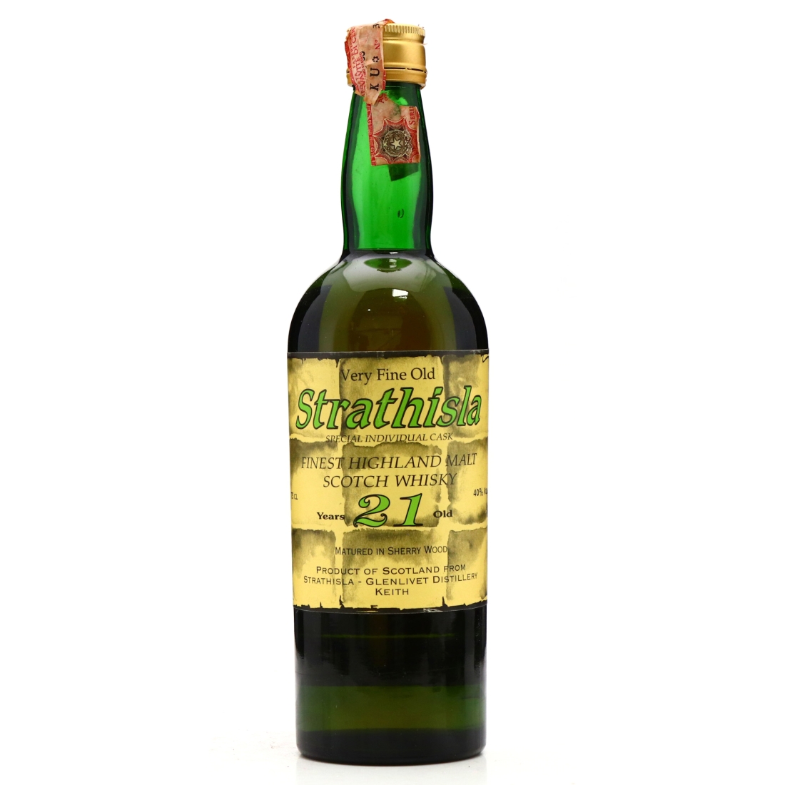 Strathisla 21 Year Old Sestante 'Brick Label'