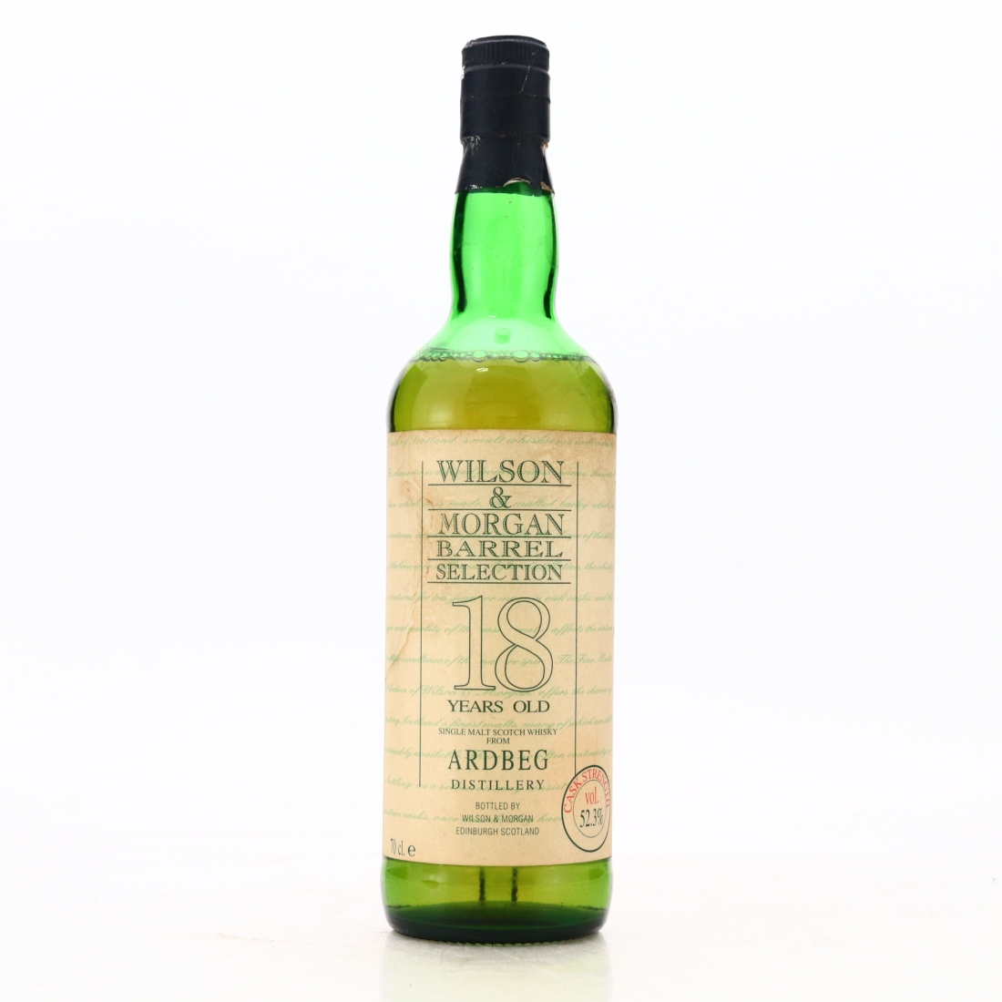 Ardbeg 18 Year Old Wilson and Morgan Cask Strength