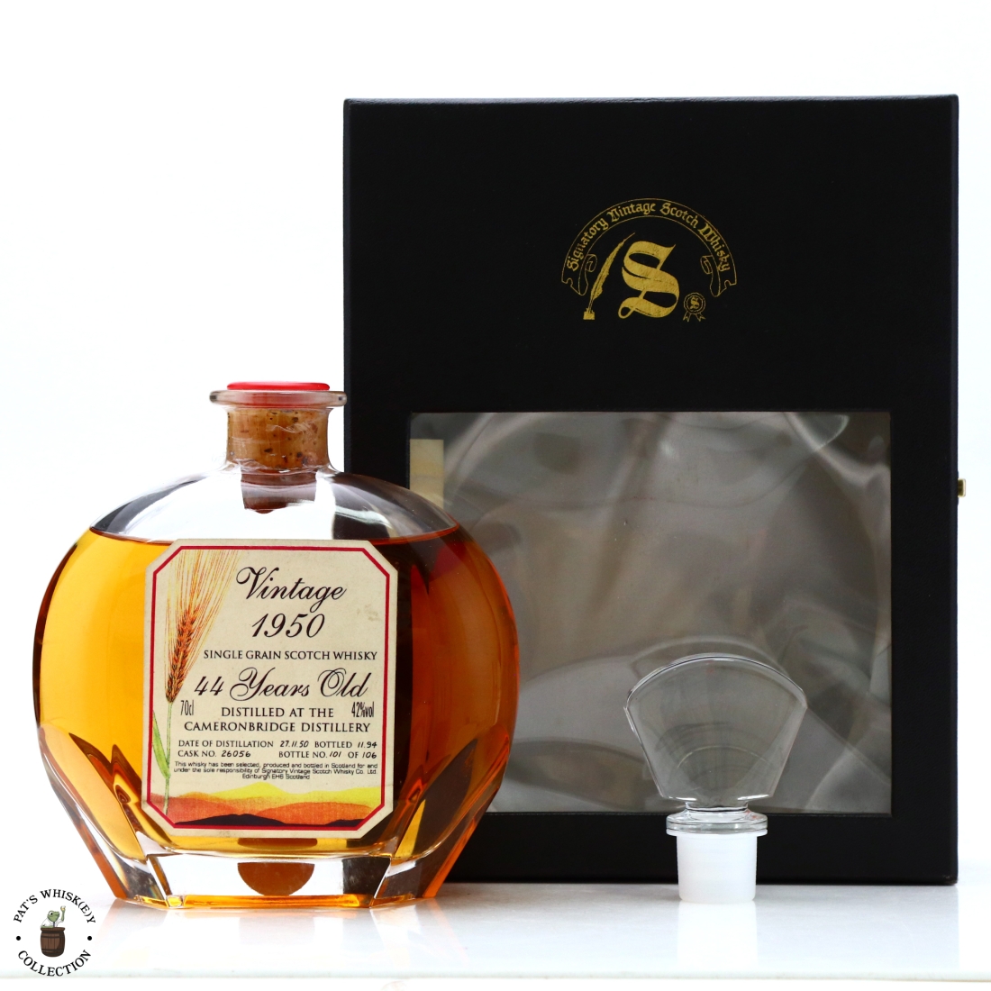 Cameronbridge 1950 Signatory Vintage 44 Year Old Decanter