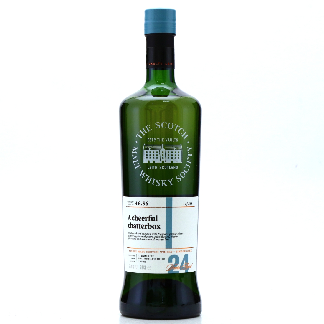 Glenlossie 1992 SMWS 24 Year Old 46.56