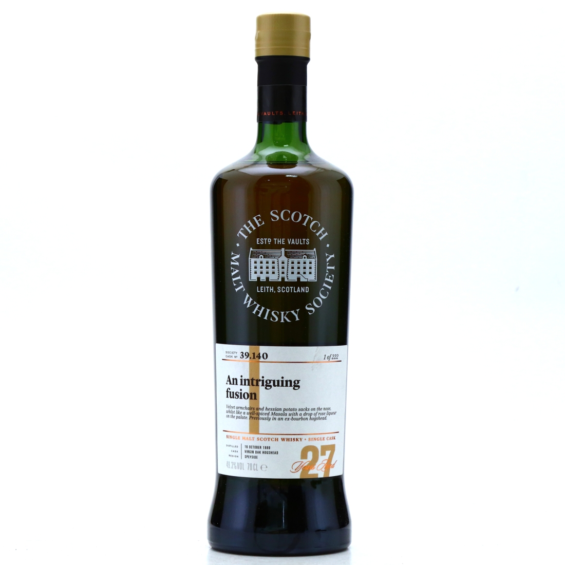 Linkwood 1989 SMWS 27 Year Old 39.140