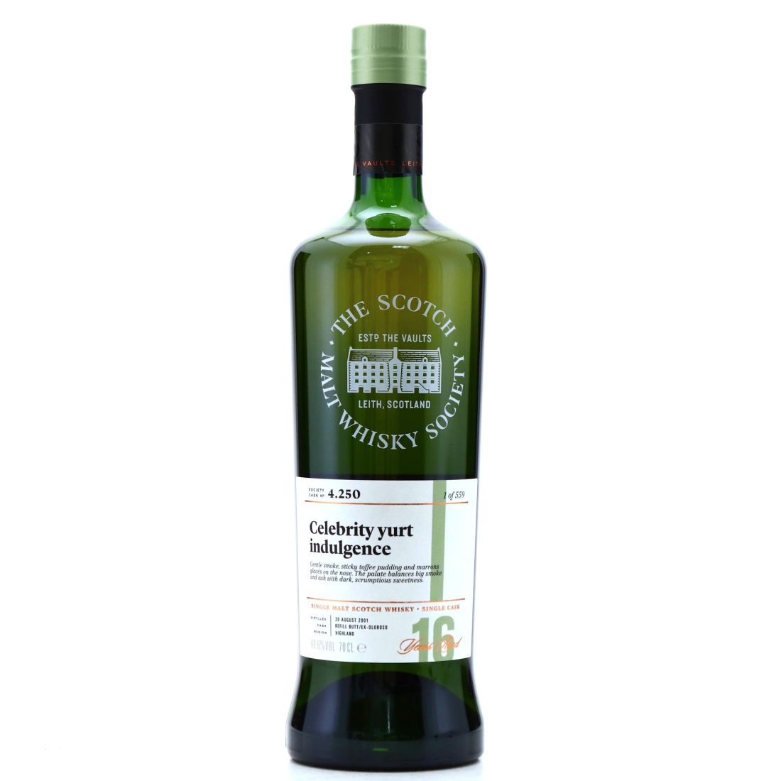 Highland Park 2001 SMWS 16 Year Old 4.250