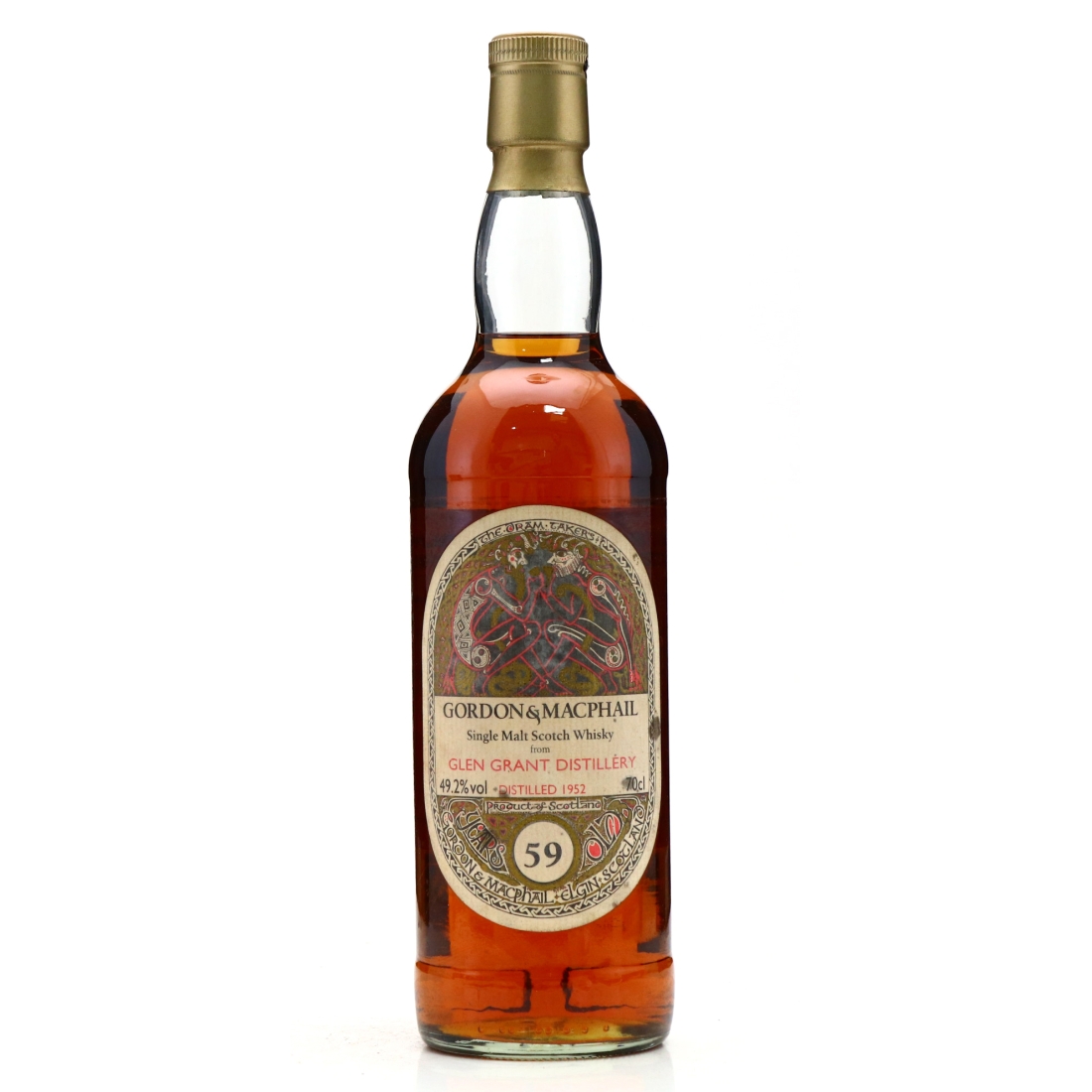 Glen Grant 1952 Gordon and MacPhail 59 Year Old 'Book of Kells' / LMDW