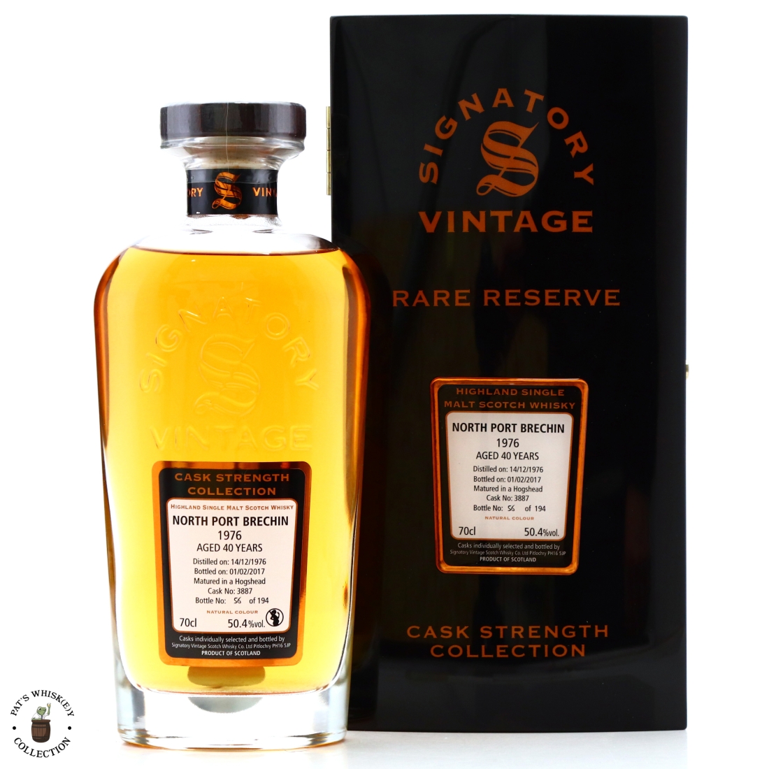 North Port-Brechin 1976 Signatory Vintage 40 Year Old Cask Strength