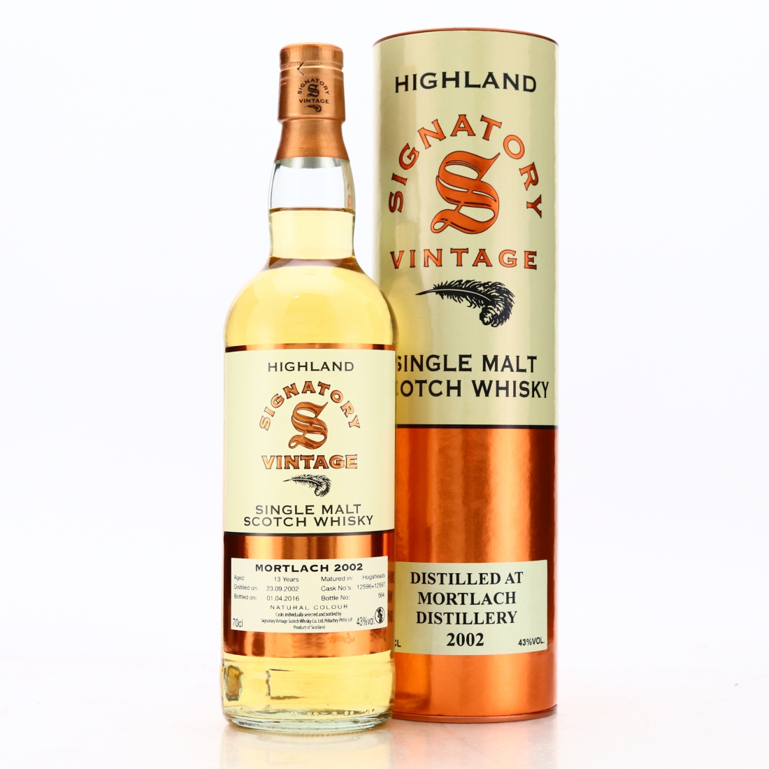 Mortlach 2002 Signatory Vintage 13 Year Old