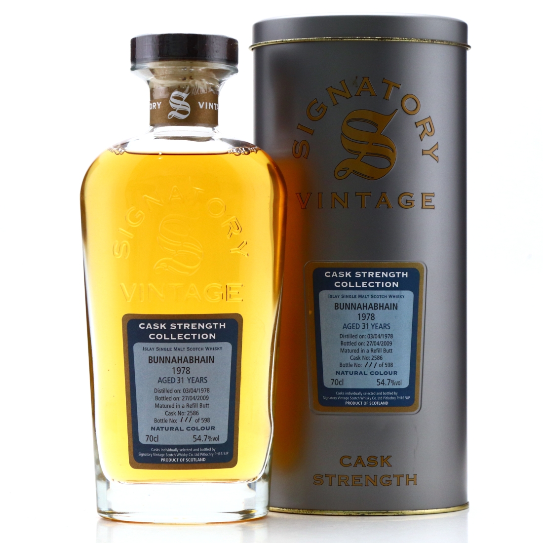 Bunnahabhain 1978 Signatory Vintage 31 Year Old