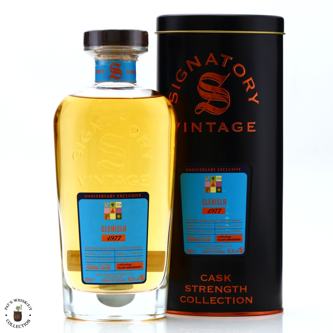 Glenisla 1977 Signatory Vintage Cask Strength / Velier 70th Anniversary