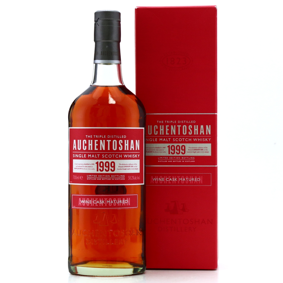 Auchentoshan 1999 Wine Cask Matured 9 Year Old