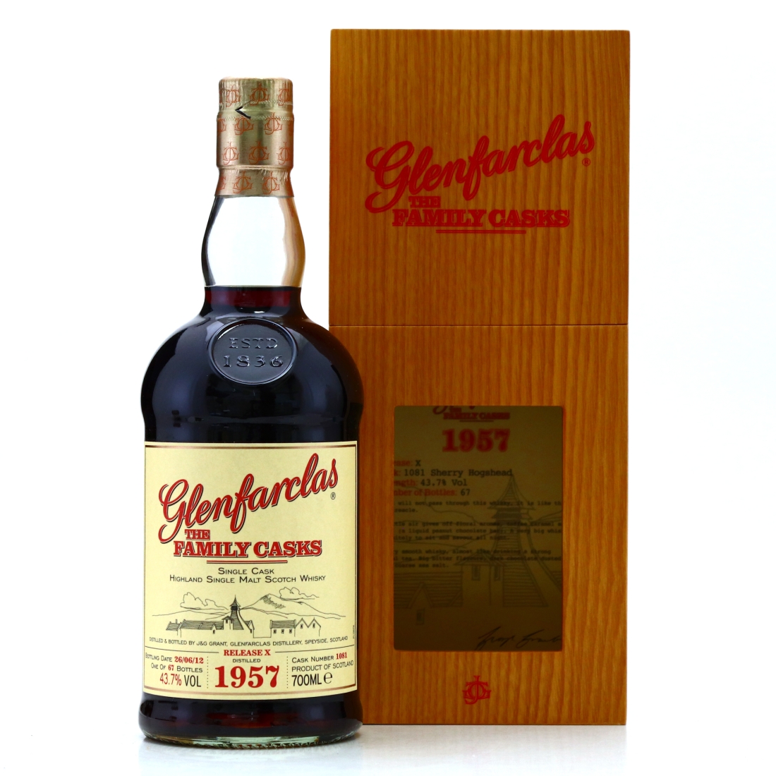 Glenfarclas 1957 Family Cask #1081 / Release X