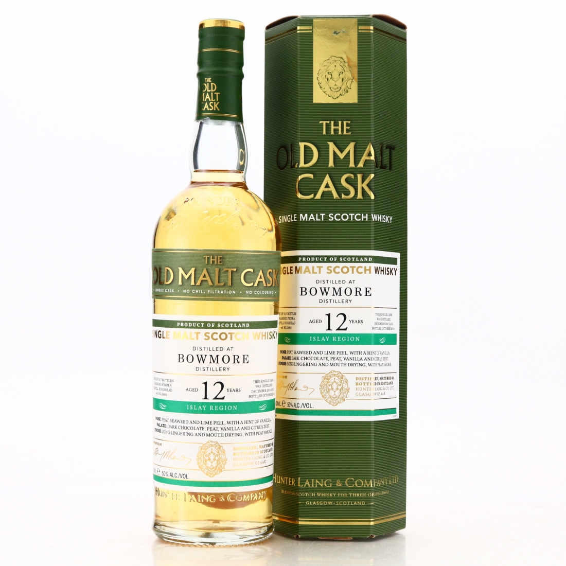 Bowmore 2001 Hunter Laing 12 Year Old