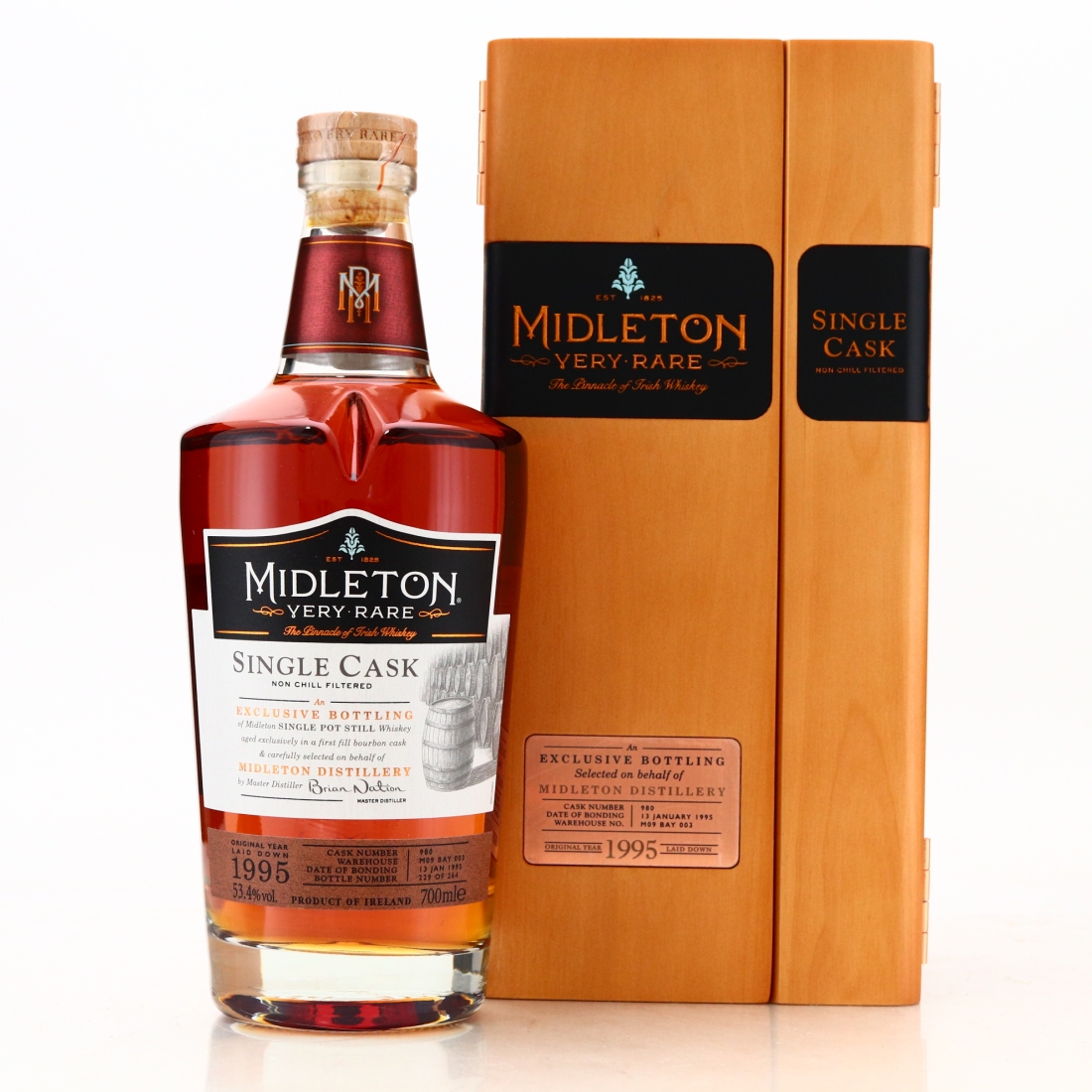 Midleton 1995 Single Cask / First Fill Bourbon Barrel