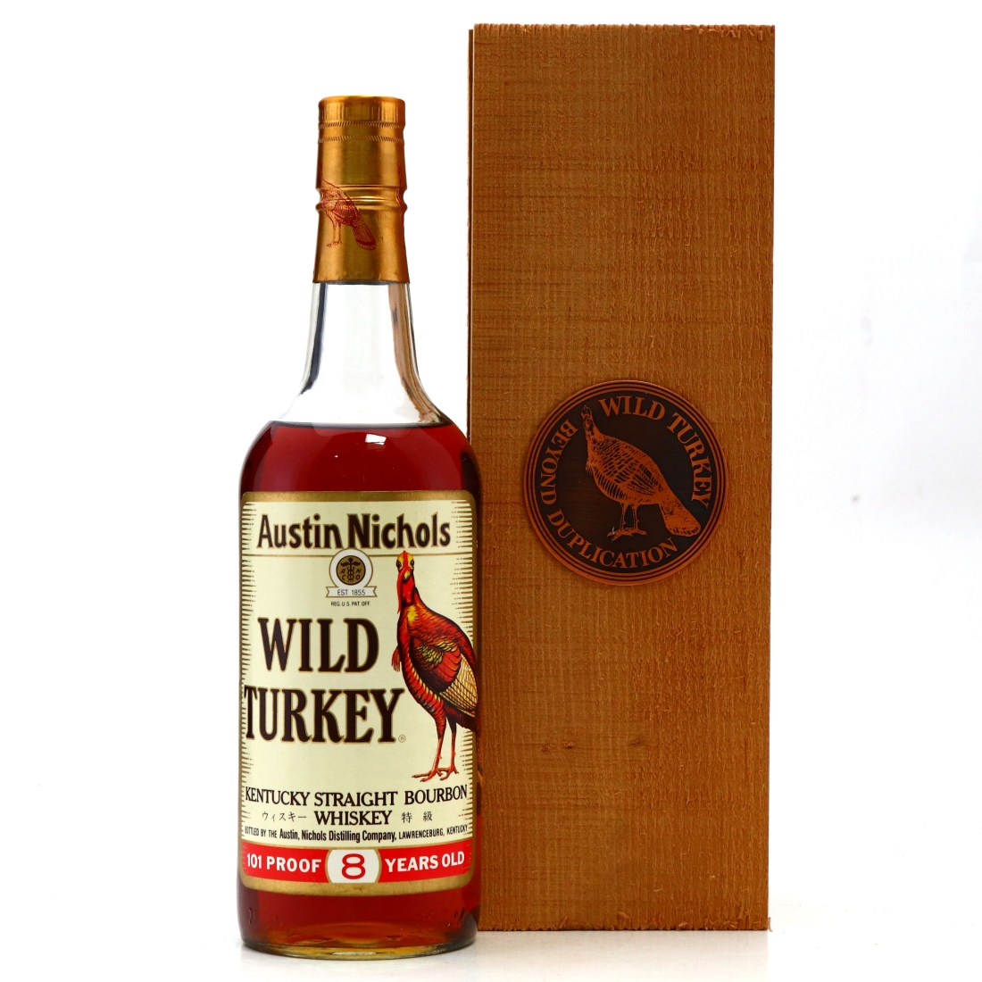 Wild Turkey 8 Year Old 101 Proof 1988 / Japanese Import