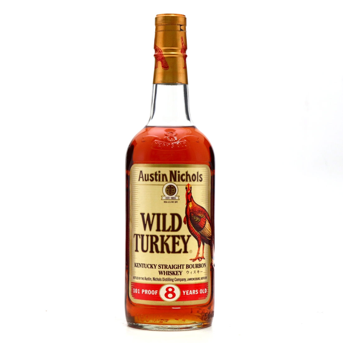 Wild Turkey 8 Year Old 101 Proof 1998 / Japanese Import