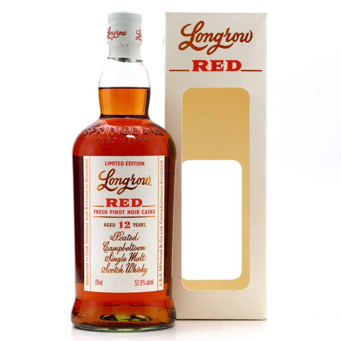 Longrow Red 12 Year Old Pinot Noir 75cl / US Import