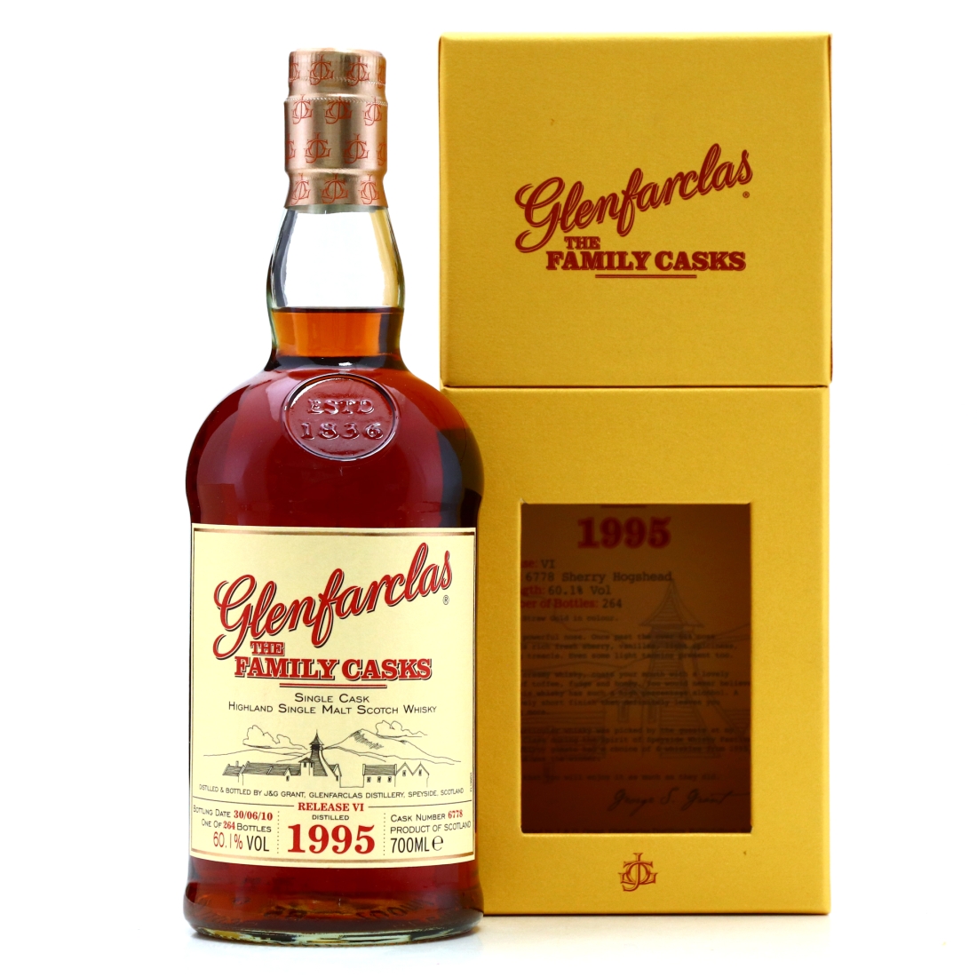Glenfarclas 1995 Family Cask #6778