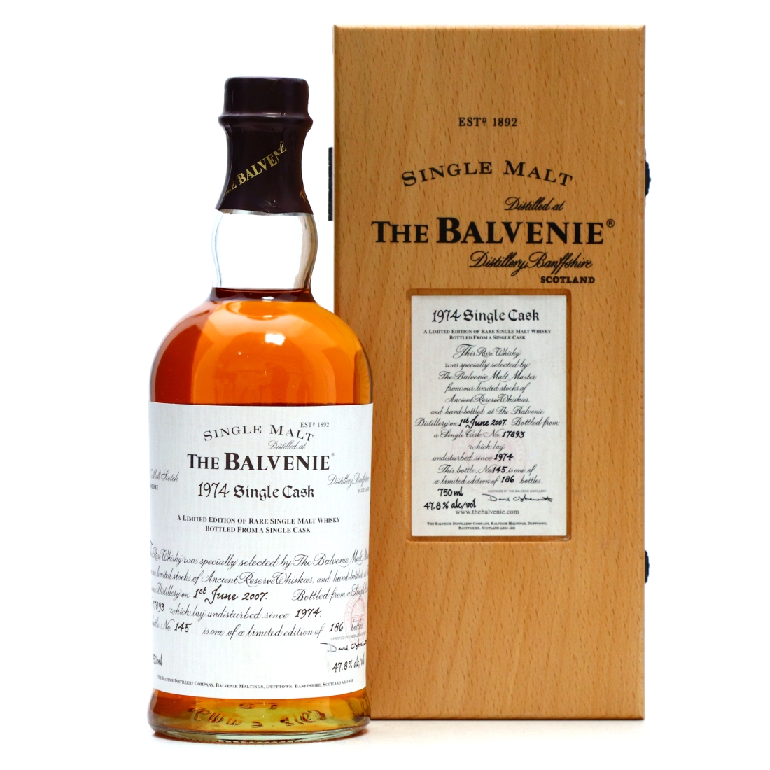 Balvenie 1974 Vintage Cask #17893
