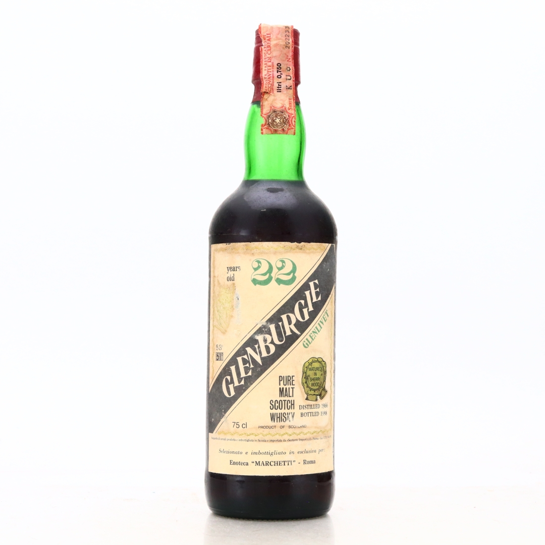 Glenburgie 1966 Sestante 22 Year Old Sherry Wood / Marchetti