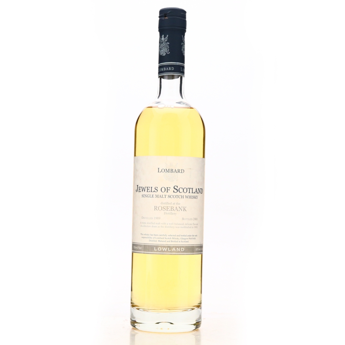 Rosebank 1989 Lombard Jewels of Scotland 75cl / US Import