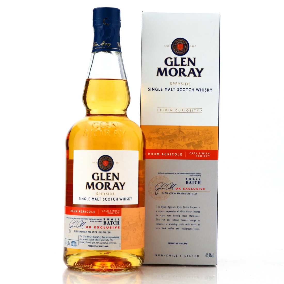 Glen Moray Rhum Agricole Cask Finish / UK Exclusive