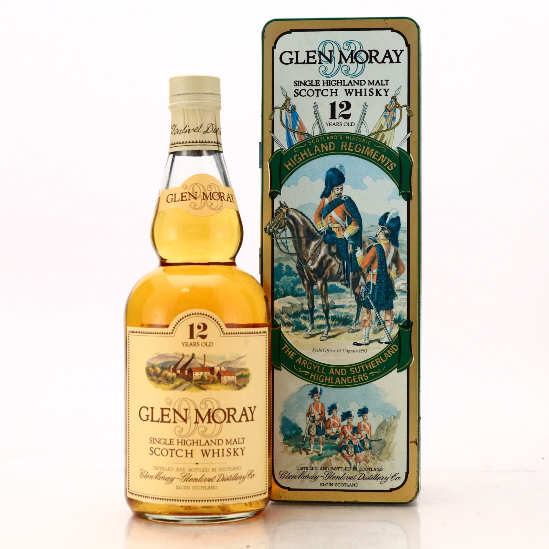 Glen Moray 12 Year Old 1990s / Argyll and Sutherland Highlanders