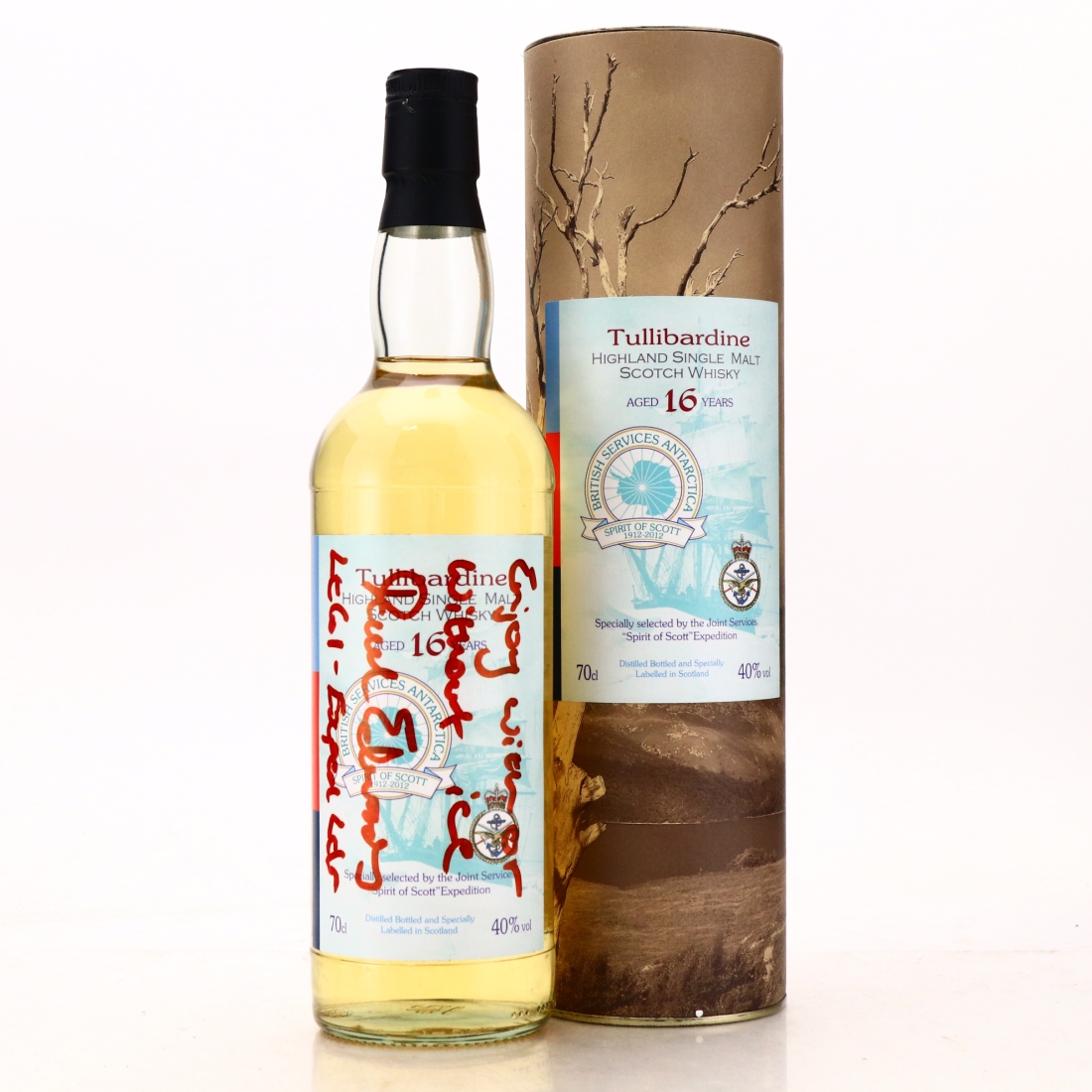 Tullibardine 16 Year Old Spirit of Scott / Signed
