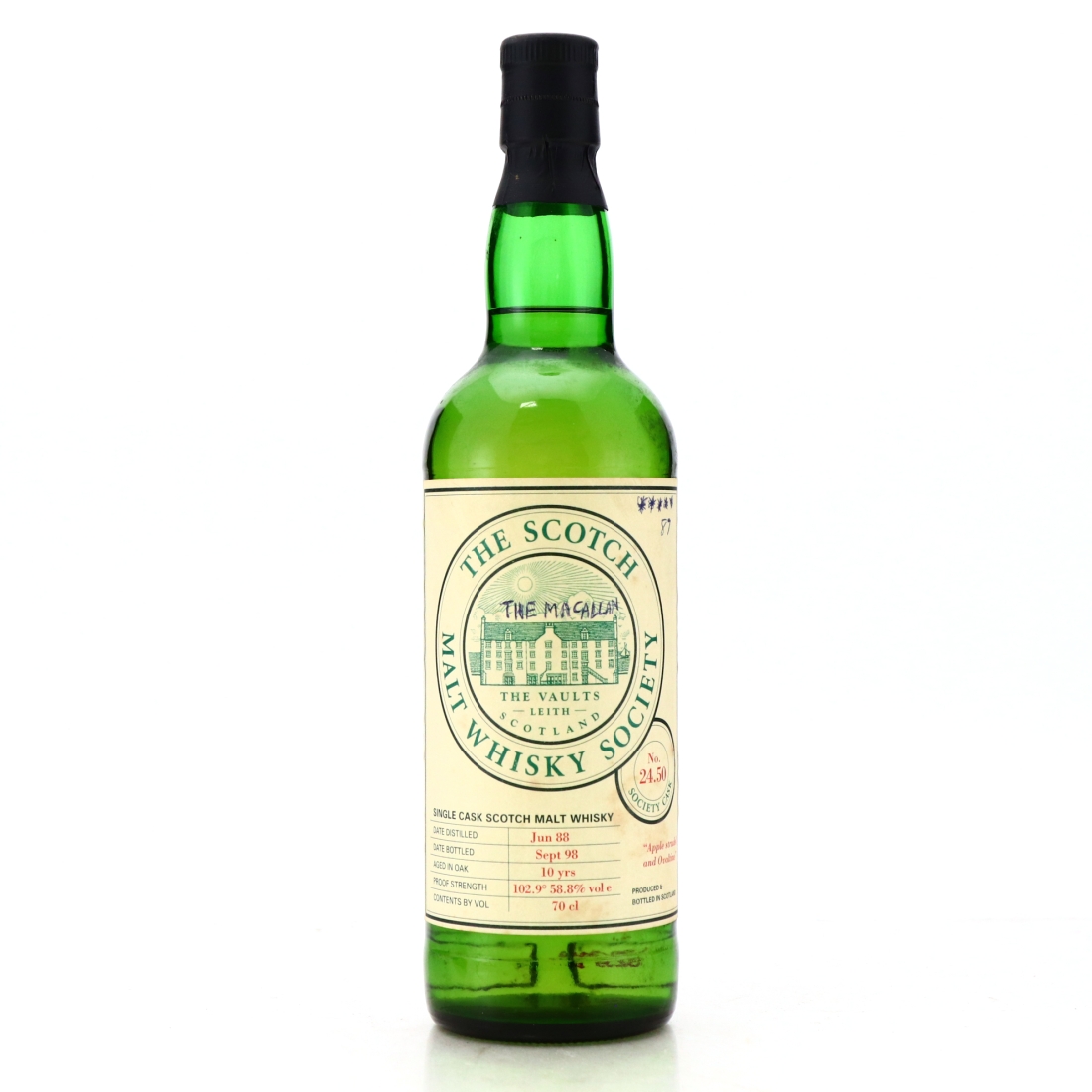 Macallan 1988 SMWS 10 Year Old 24.50