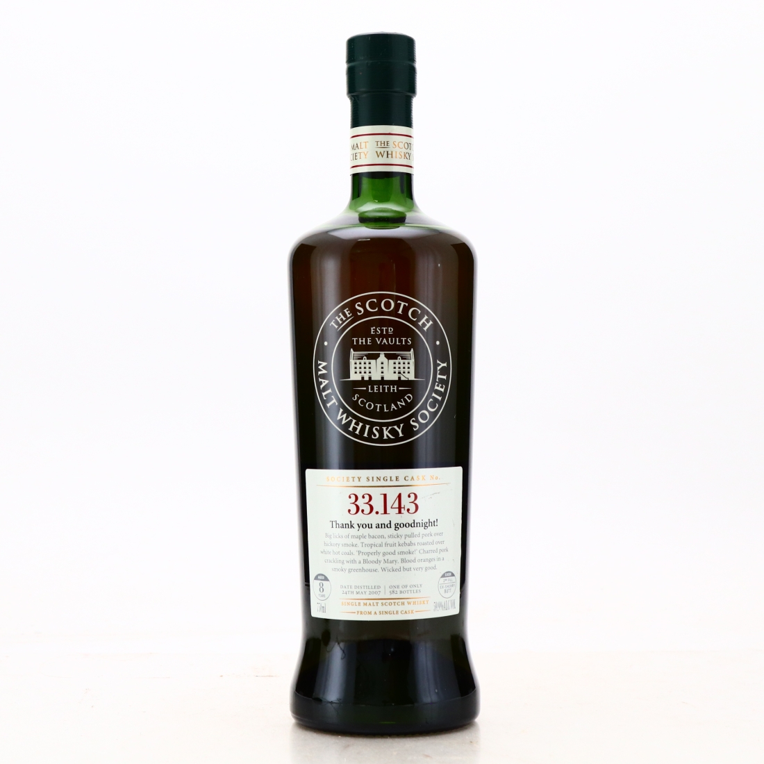Ardbeg 2007 SMWS 8 Year Old 33.143 75cl / US Import