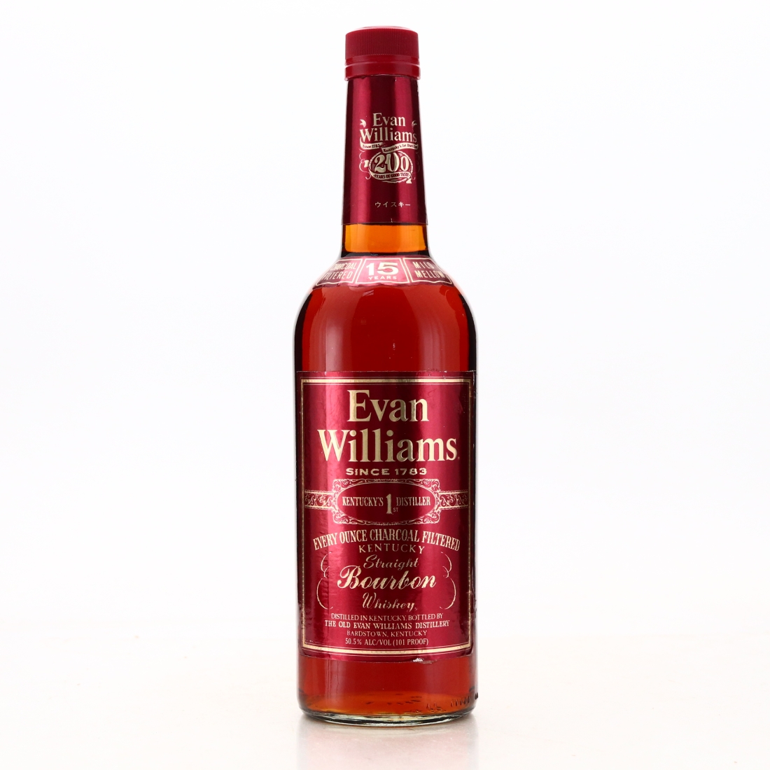 Evan Williams 15 Year Old 101 Proof
