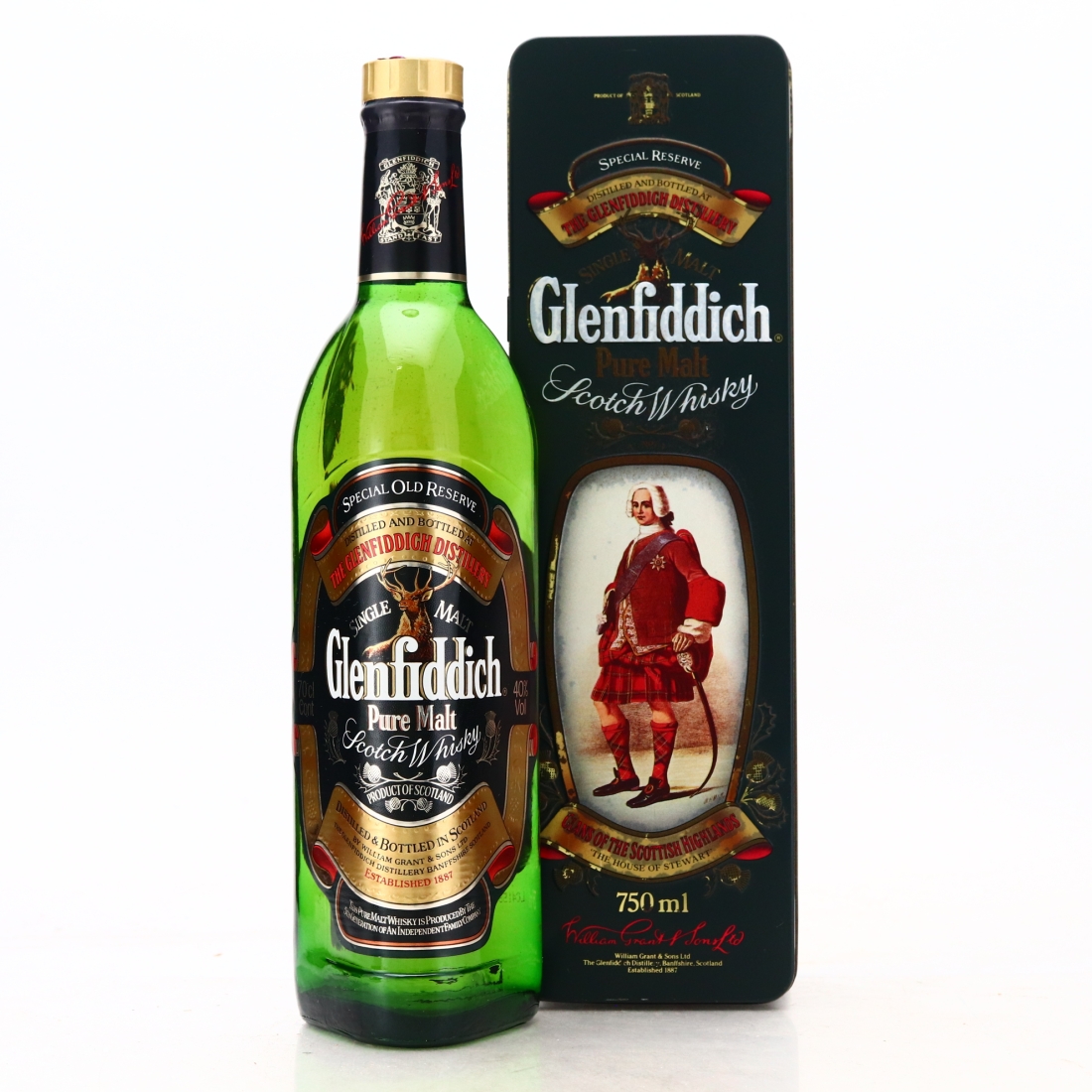 Glenfiddich Clans of the Highlands 1980s / Clan Stewart