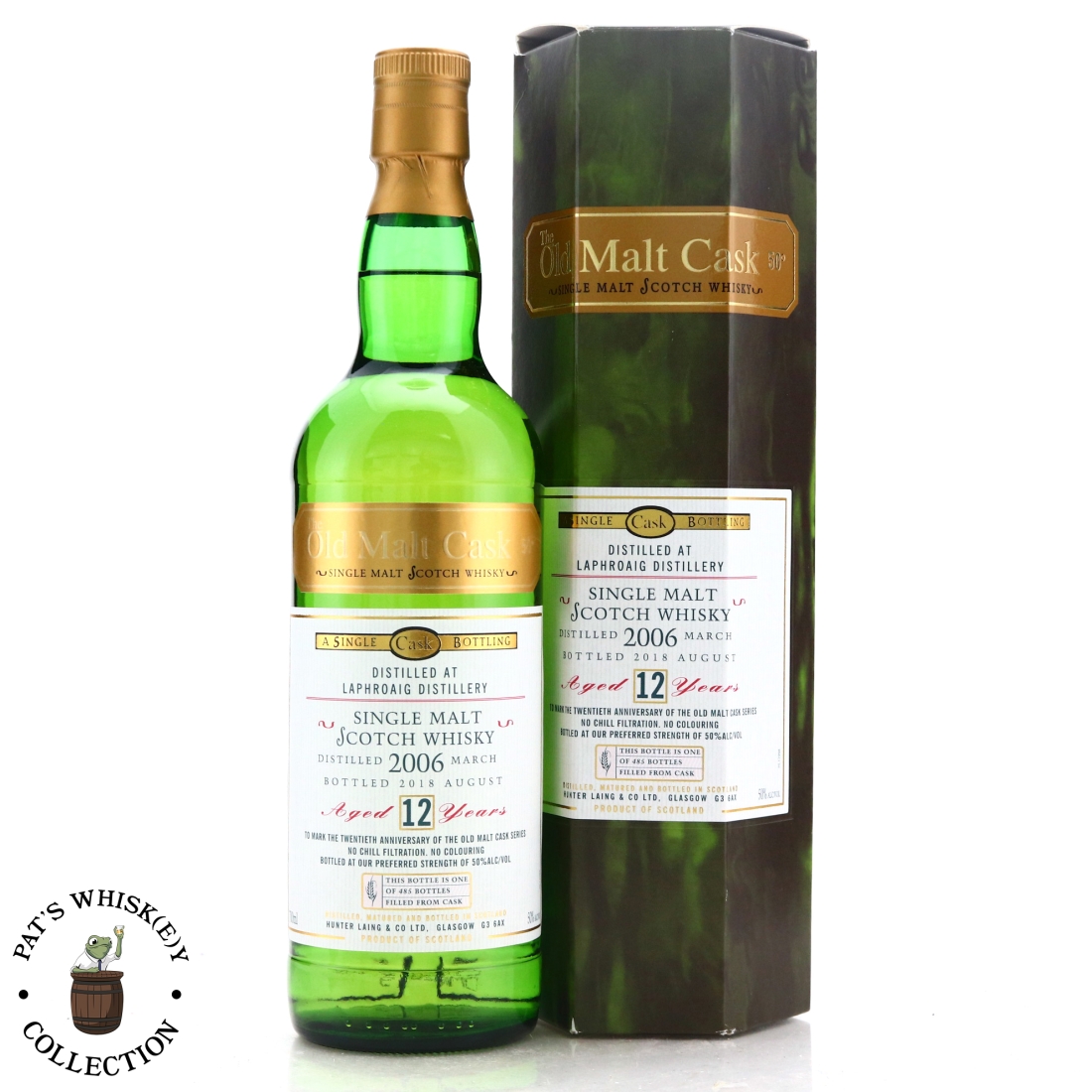 Laphroaig 2006 Hunter Laing 12 Year Old / Old Malt Cask 20th Anniversary