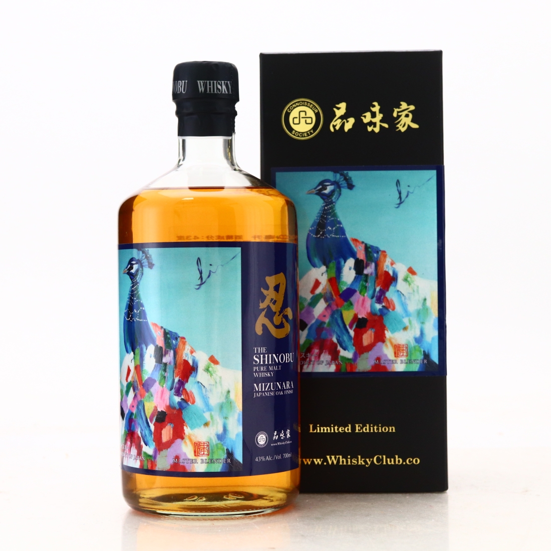 Shinobu Pure Malt Mizunara Finish / Connoisseur Society