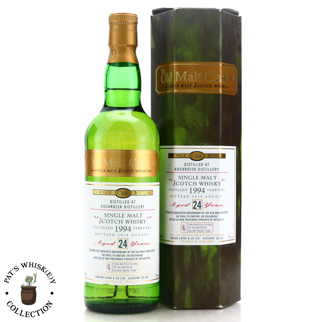 Auchroisk 1994 Hunter Laing 24 Year Old / Old Malt Cask 20th Anniversary