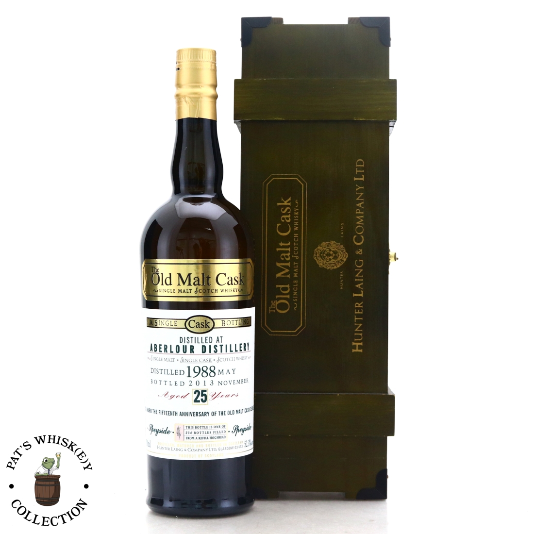 Aberlour 1988 Hunter Laing 25 Year Old / Old Malt Cask 15th Anniversary