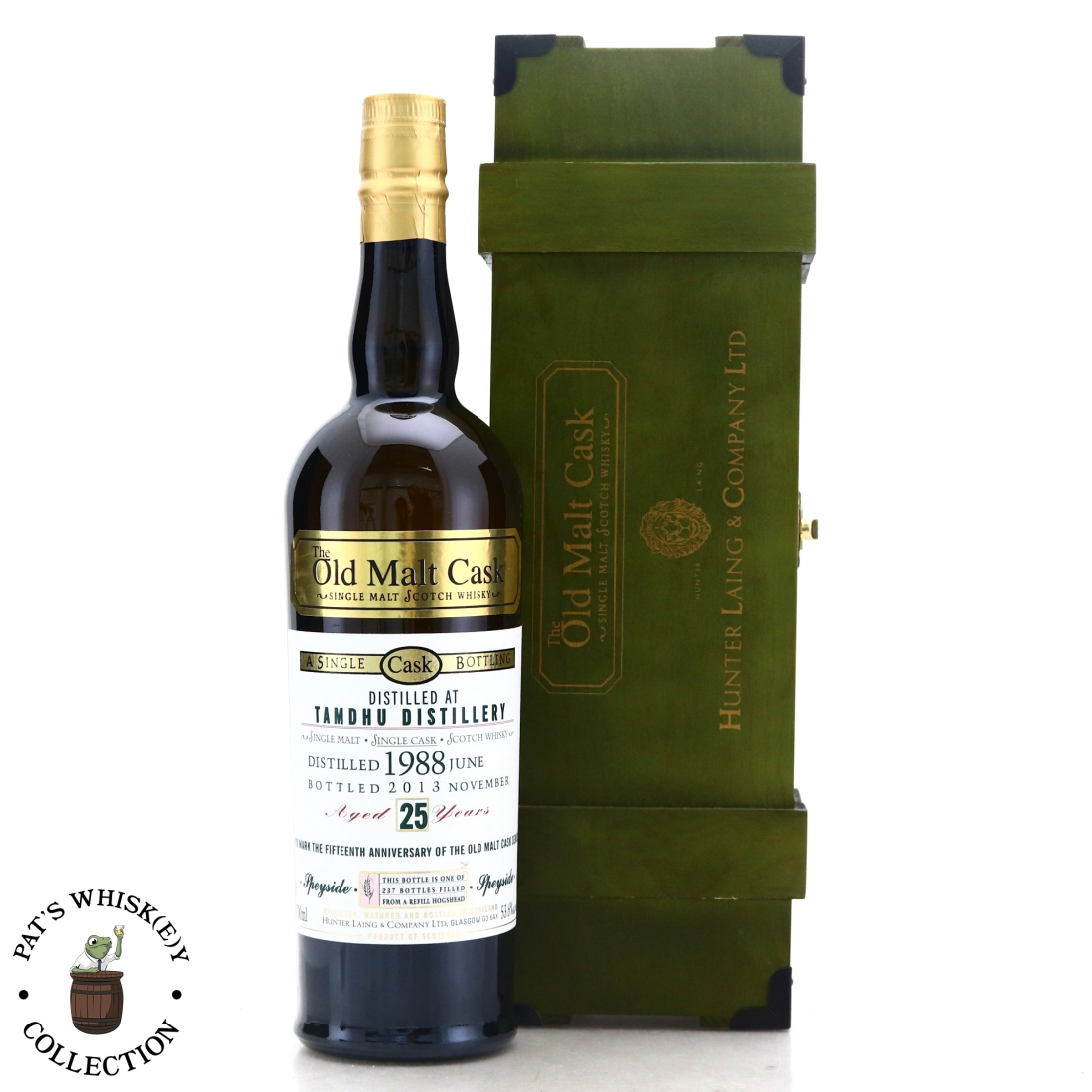 Tamdhu 1988 Hunter Laing 25 Year Old / Old Malt Cask 15th Anniversary