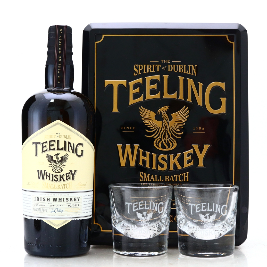 Teeling Whiskey Small Batch Rum Cask Finish 2019 Gift Pack