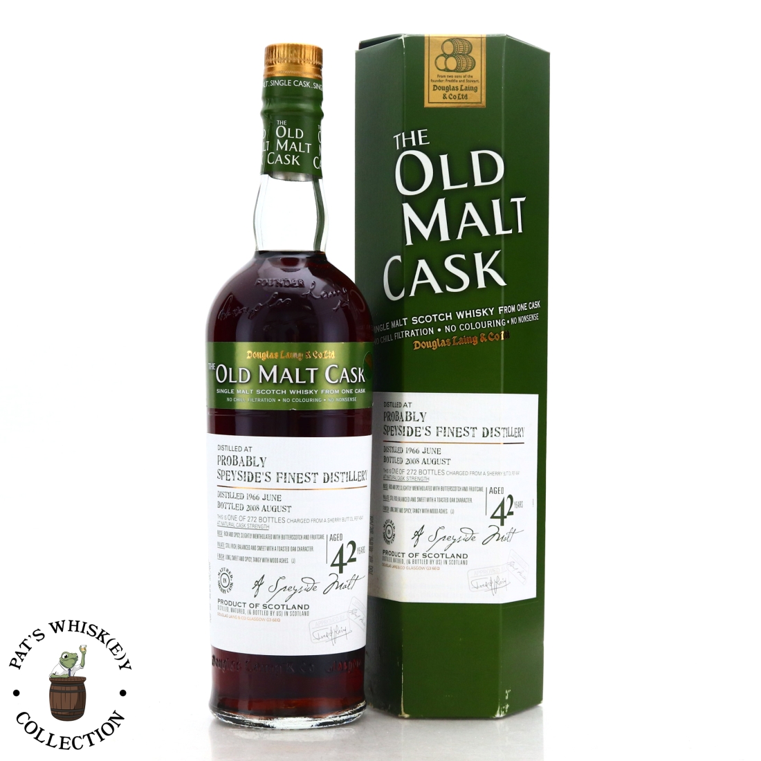 Glenfarclas 'Probably Speyside's Finest' 1966 Douglas Laing 42 Year Old Sherry Cask