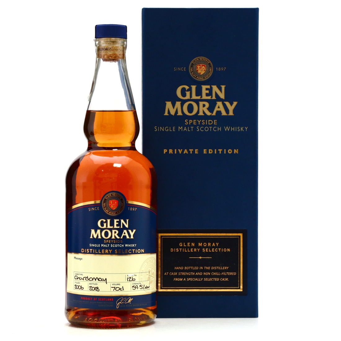 Glen Moray 2006 Chardonnay Cask Finish / Distillery Selection