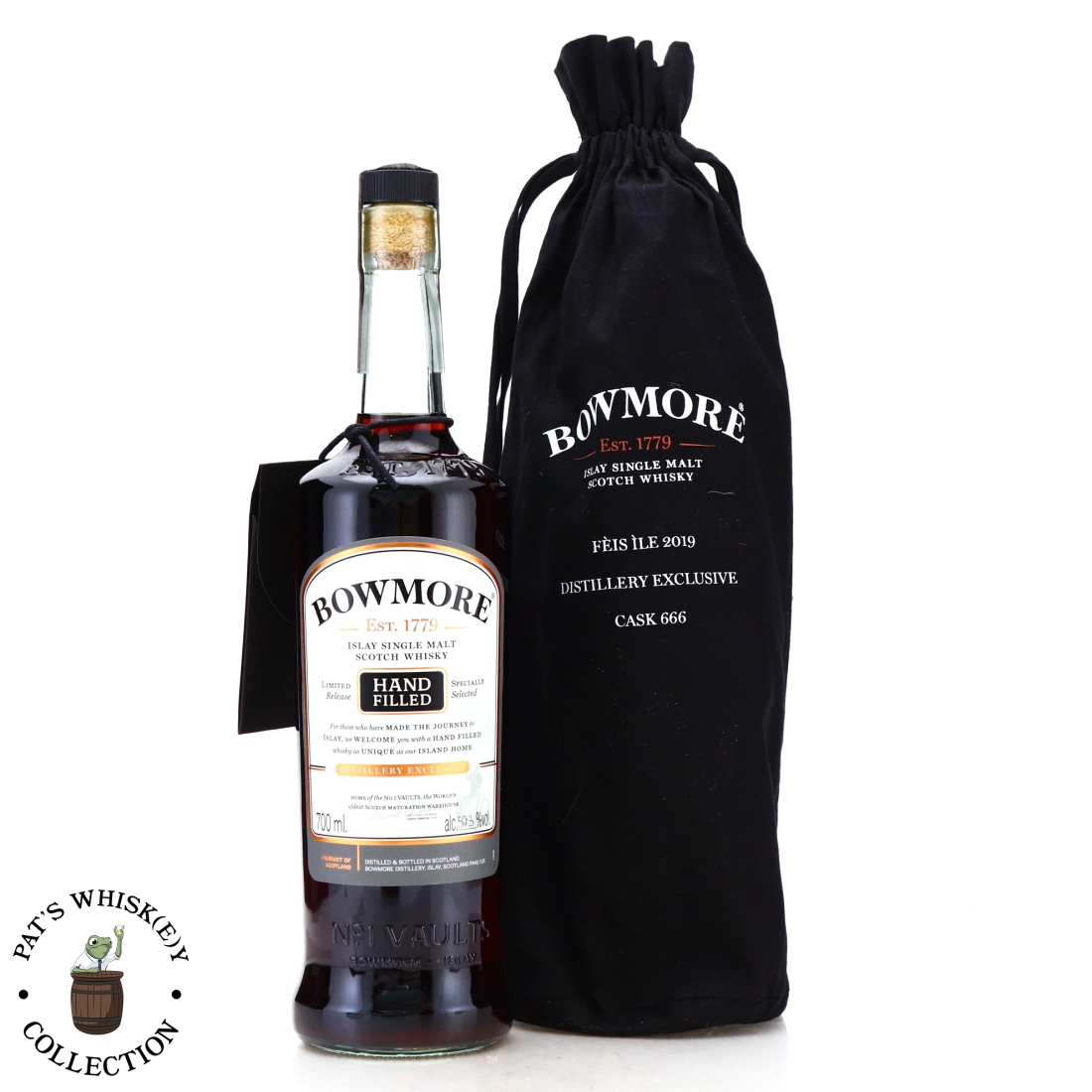 Bowmore 1997 Devil's Cask Hand Filled 22 Year Old #666 / Feis Ile 2019