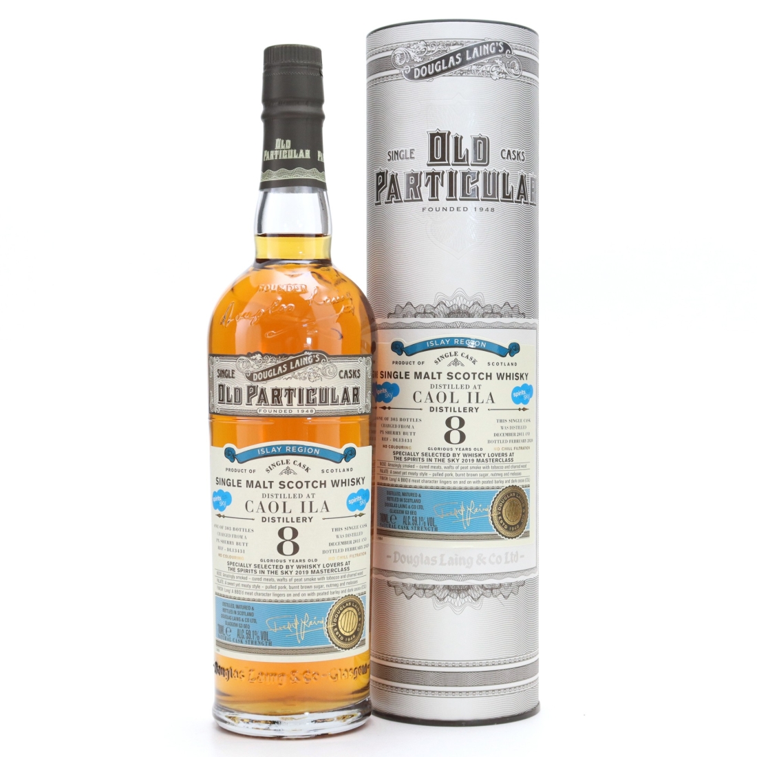 Caol Ila 2011 Douglas Laing 8 Year Old / Spirits in the Sky