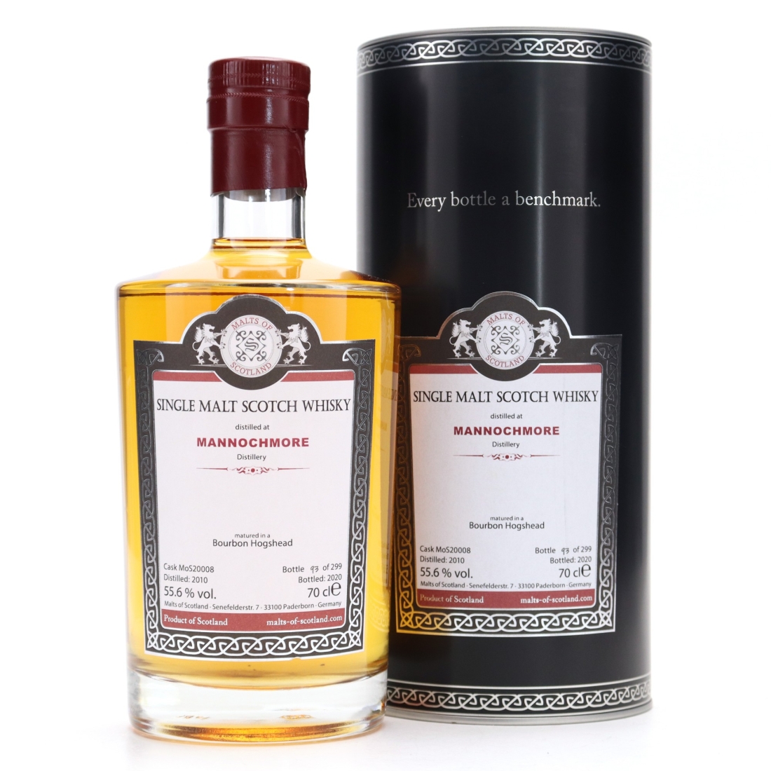 Mannochmore 2010 Malts of Scotland Bourbon Barrel
