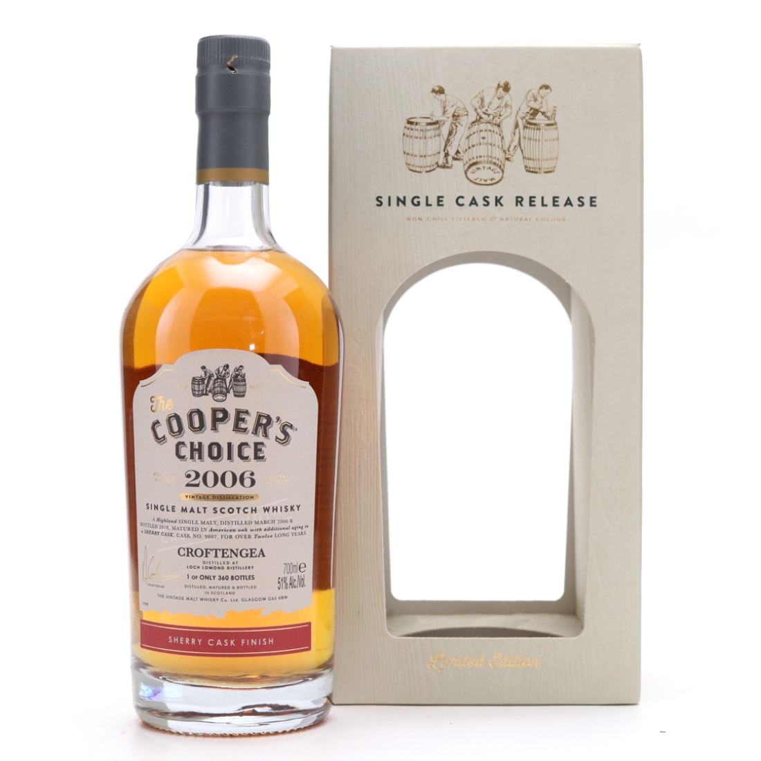 Croftengea 2006 Coopers Choice 12 Year Old Sherry Finish