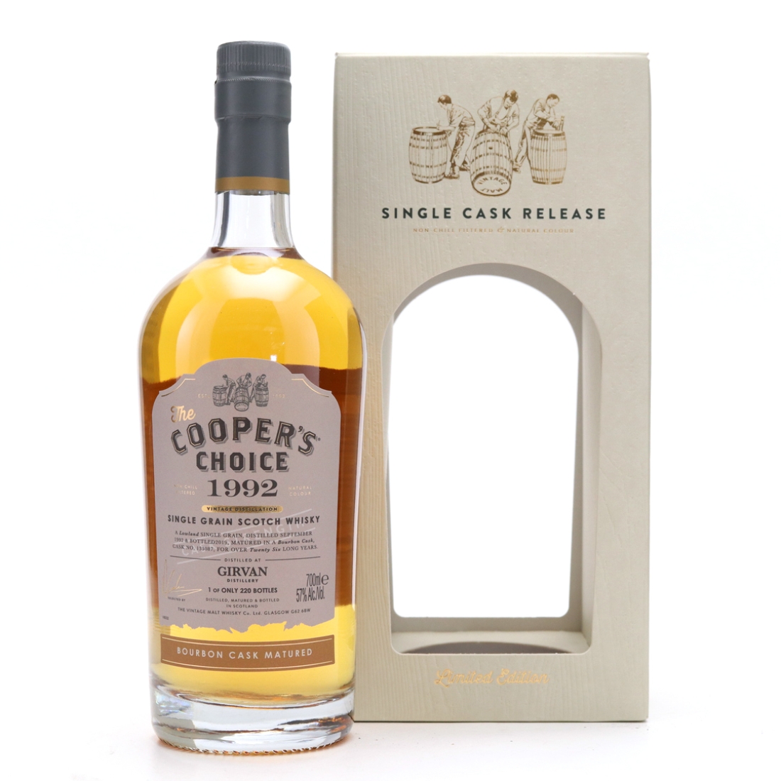 Girvan 1992 Cooper's Choice 26 Year Old