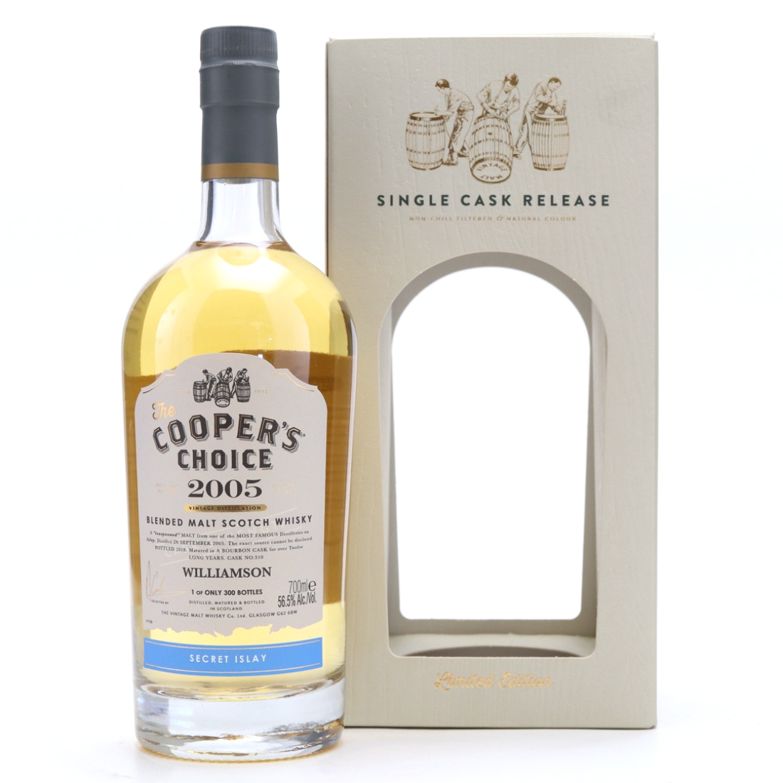 Williamson 2005 Cooper's Choice 12 Year Old Islay Blended Malt