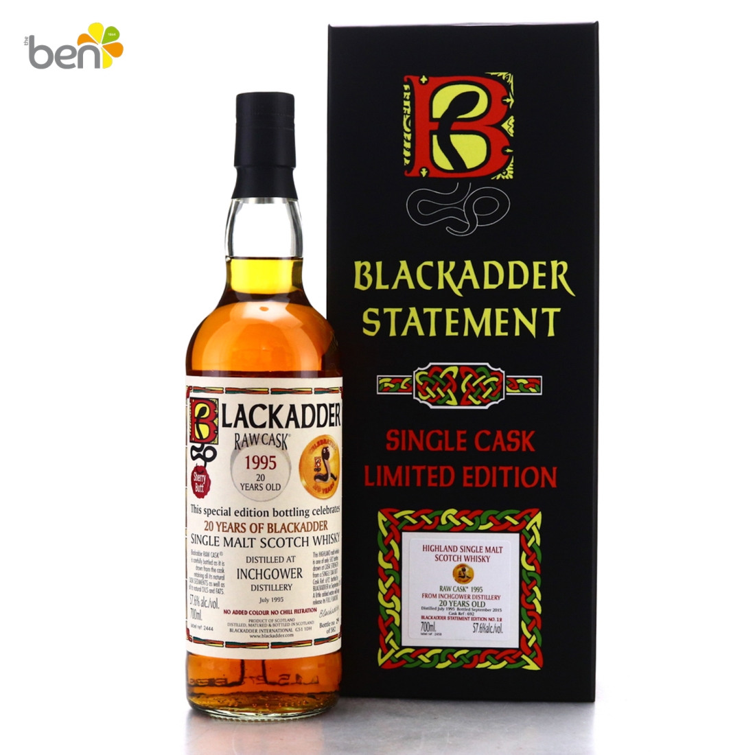 Inchgower 1995 Blackadder 20 Year Old Statement / 20th Anniversary - Charity Lot