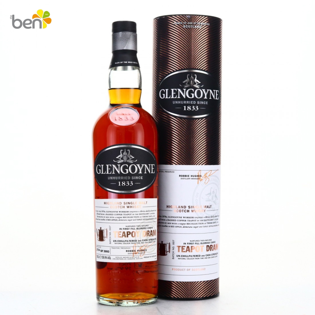 Glengoyne Teapot Dram Batch #7 - Charity Lot